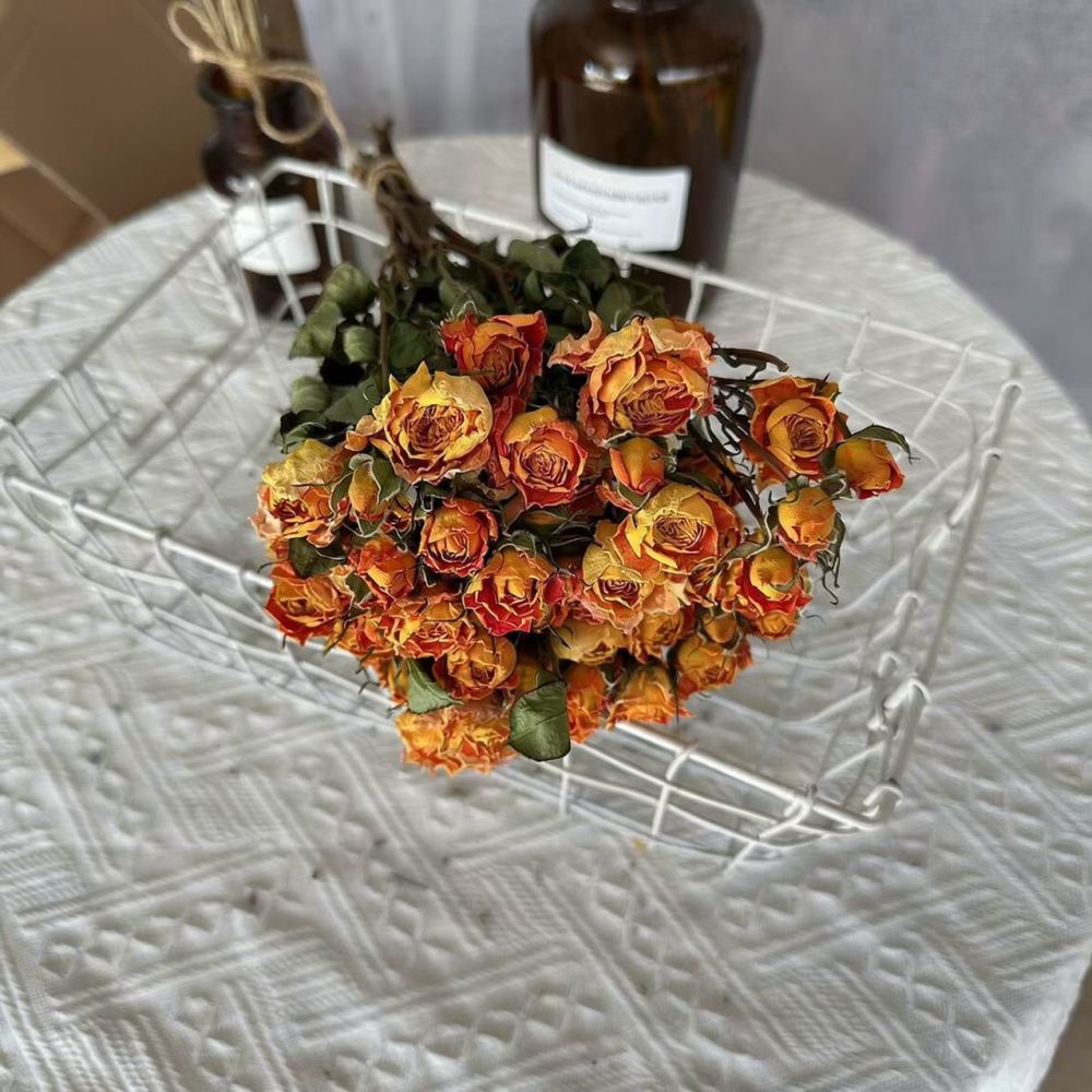 Resin Art Rose - Настоящие стабилизированные розы, букет из сухоцветов,