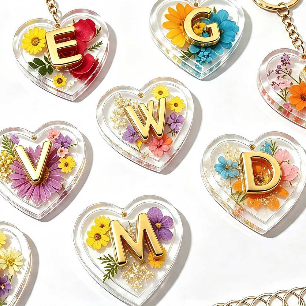 Resin Art Alphabet - Набор силиконовых форм для 26 букв
