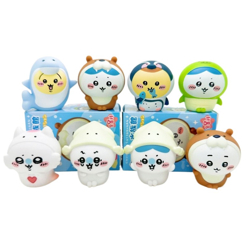 Набор из 8 фигурок Kawaii Chii – обзор и цена Resin Art Case