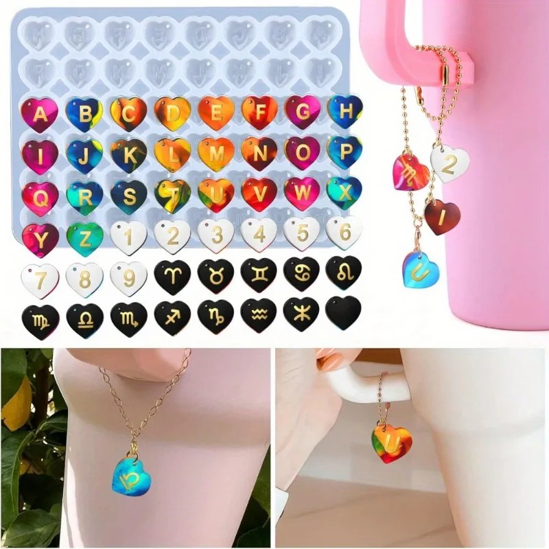 1 шт. DIY формы для эпоксидной – обзор и цена Resin Art Alphabet