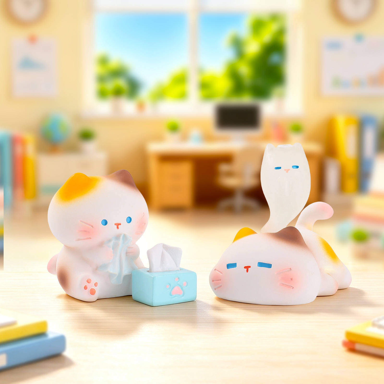 Рабочий котёнок из смолы в фор – обзор и цена Resin Art Case