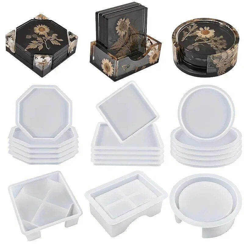 Набор форм для подставок из см – обзор и цена Resin Art Case